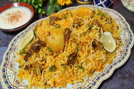 Mutton Dum Biriyani